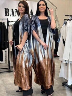 Shadow color abaya