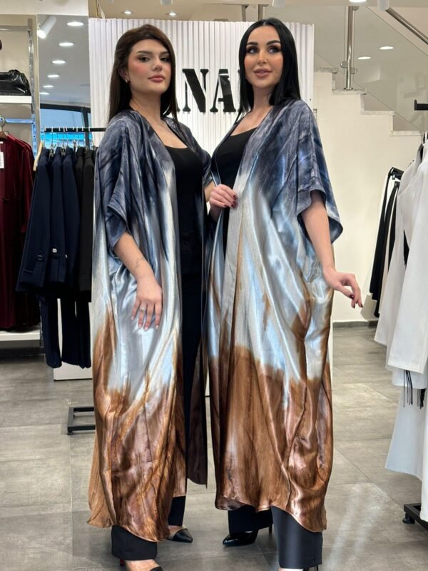 Shadow color abaya - Image 2