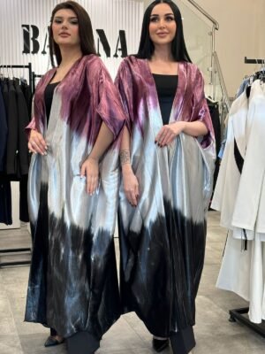 Shadow color abaya