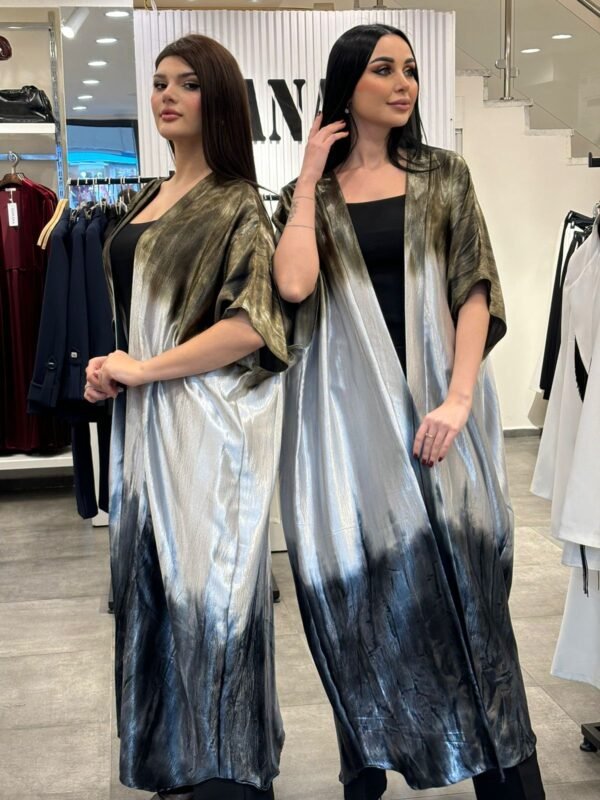 Shadow color abaya - Image 2